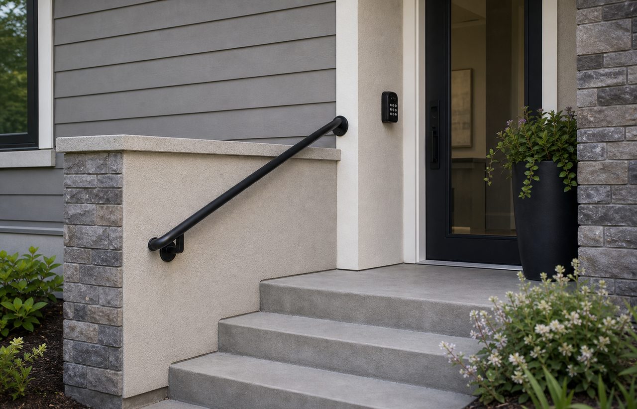 Well-maintained property exterior